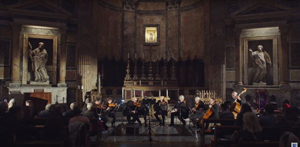 Mirabilia of music Pantheon andreea chira e i filarmonici di roma